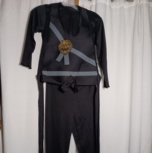 Child’s Ninja Costume size small Black Halloween Dress Up Pretend  Unisex Boy's